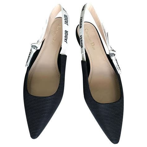 christian dior ballet flats|Dior ballerina flats.